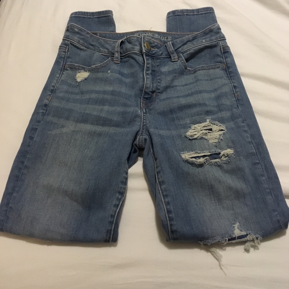 American eagle hi-rise jegging size 4 regular
